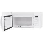 GE JVM3160DFWW 1.6 Cu. Ft. Over-the-Range Microwave Oven White Bundle with Premium 2 YR CPS Enhanced Protection Pack