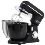 Kitchen in the box Stand Mixer, 4.5QT+5QT Two bowls Electric Food Mixer, 10 Speeds 3-IN-1 Kitchen Mixer for Daily Use with Egg Whisk,Dough Hook,Flat Beater (Onyx Black, 5QT)