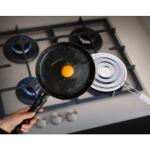 HIC Kitchen Heat Diffuser Reducer Flame Guard With Removable Handle, Stainless Steel, Distributes Heat Evenly And Reduces Scorching, For Gas Electric Glass Stovetops, 8.25-Inch