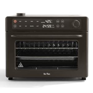 Our Place Large Wonder Oven Pro | 8-in-1 Digital Countertop Oven with Large 32Qt quarts | Non-toxic, Quartz & Stainless Steel | Air Fry, Toast, Roast, Bake, Broil, Reheat & Dehydrate | Char