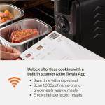 Tovala Smart Oven Pro, 6-in-1 Countertop Convection Oven - Steam, Toast, Air Fry, Bake, Broil, and Reheat - Smartphone Control Steam & Air Fryer Oven Combo