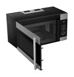 SHARP SMO1754JS Over the Range Microwave Oven with 13.6" Carousel Turntable, 30-inch, 1.7 Cubic Feet, 1,000 Watt, 300CFM Fan, Sensor Cooking, Edge to Edge Black Glass with Stainless