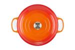 Le Creuset Enameled Cast Iron Signature Braiser, 3.5 qt., Flame