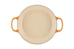 Le Creuset Enameled Cast Iron Signature Braiser, 3.5 qt., Flame