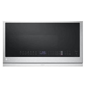 2.1 cu. ft. 30 in. Width PrintProof Stainless Steel 1,050-Watt Smart Over-The-Range Microwave Oven with ExtendaVent 2.0