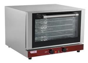 Kratos Commercial Oven, Half Size Electric Countertop Convection Oven, Holds Four Half Size Sheet Pans, 120V (29M-002)