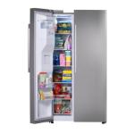 LG 27 cu. ft. Side-by-Side Standard Depth Slim in Door Ice and Water Dispenser in PrintProof Stainless Steel Wi-Fi Enabled LS27T3230S