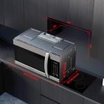 Empava Over the Range Microwave Oven with Screen Touch Control, 1000 Watts, 300 CFM Venting and Sensor Cooking in Stainless Steel, EMPV-30OTR01, Silver