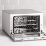 Commercial Countertop Convection Oven – Quarter Size, 0.8 Cu. Ft., 120V, 1440W | Stainless Steel | Adjustable Temperature Control