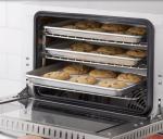 Commercial Countertop Convection Oven – Quarter Size, 0.8 Cu. Ft., 120V, 1440W | Stainless Steel | Adjustable Temperature Control