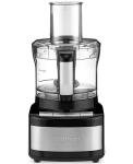 Cuisinart 8-Cup Food Processor CFP-8BK – Compact Black Kitchen Appliance with Stainless Steel Blades, Reversible Slicing/Shredding Discs, Pulse Controls, BPA-Free, Dishwasher Safe Parts (Renewed)