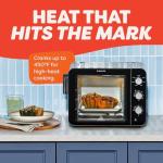Instant Pot No Preheat Required* 4-Slice Air Fryer Toaster Oven with InstantHeat Technology, 7-in-1, Air Fry, Bake, Toast, Roast, Broil, Warm, and Make Pizza