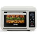 Chefman Air Fryer Toaster Oven Combo, 15 Qt. Countertop Oven for Quick & Healthy Meals, Bake, Broil, Air Fry, Toast, and Bagel Functions, 450°F Max Temp, 4 Slice Toaster Oven Air Fryer Combo – Ivory