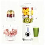 Simplus 3 in 1 Blender and Food Processor Combo for Kitchen, Small Electric Food Chopper, Meat and Vegetable Grinder, 380W High Speed 5 Cup Blenders with 2 Speeds and Pulse for Smoothies and Shakes
