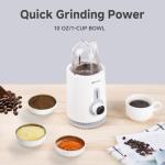 Simplus 3 in 1 Blender and Food Processor Combo for Kitchen, Small Electric Food Chopper, Meat and Vegetable Grinder, 380W High Speed 5 Cup Blenders with 2 Speeds and Pulse for Smoothies and Shakes