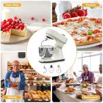 9-IN-1 Stand Mixer, 660W 12-Speed Kitchen Mixer, 5.5QT Bowl Household Food Mixers include Dough Hook, Whisk and Beater, Food Mixer for Most Home Cooks, Kitchen Scale for Baking and Most Home Cooks