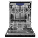 Empava 24 Inch Built-in Dishwasher, Stainless Steel Tub 15 Place Settings, 8 Wash Cycles, Top Control, Auto Door Dry, 49 dB Ultra Quiet, Energy Star & UL Certified