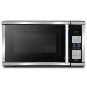 Countertop Microwave Ovens 0.7 Cu. Ft. 700 Watts Microwave Oven With LED Lighting,Turntable and Child Lock,Compact Microwave Perfect for Apartments and Dorms,Easy Clean Interior, Black