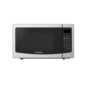 FRIGIDAIRE 1.1 Cu Ft Stainless Steel Countertop Microwave Oven, Multi Function, Programmable, 1000W, residential kitchen, Stainless