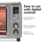 Hamilton Beach Sure Crisp 6-in-1 XL Digital Air Fryer Toaster Oven Combo, With Easy-Access French Doors, Bake, Broil, Toast, Pizza & Reheat Functions, 0.9 cu. ft. Capacity, Stainless Steel (31191)
