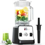 Aeitto Professional Countertop Blenders with 1500-Watt Motor, Blender for Frozen Drinks, White