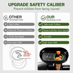 Cold Press Juicer Machines, AMZCHEF Slow Masticating Juicer with Reverse Function, High Juice Yield, Easy Clean with Brush, Recipes for High Nutrient Fruits and Vegetables, Black(Updated)