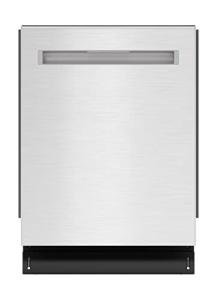SHARP SDW6767HS Smart Dishwasher Works with Alexa. Includes LED Interior lights, Stainless Steel interior, Heated Dry with Fan Assist, Wash Zone cleans half load on either rack, Adjustable Third Rack
