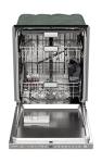 SHARP SDW6767HS Smart Dishwasher Works with Alexa. Includes LED Interior lights, Stainless Steel interior, Heated Dry with Fan Assist, Wash Zone cleans half load on either rack, Adjustable Third Rack