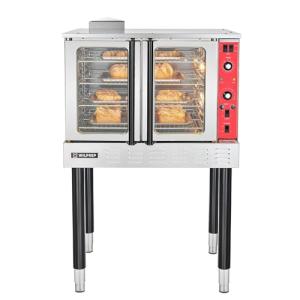 Commercial Convection Oven, Single Deck Electric Convection Oven with 10 kW Power, 7 cu ft Capacity, 38" Full Size for Restaurant Kitchen Bakery, 240V 1 Phase