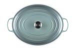 Le Creuset Enameled Cast Iron Signature Oval Dutch Oven, 15.5qt., Sea Salt