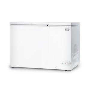 BLACK+DECKER 10 Cu. Ft. Chest Freezer, Deep Freezer with Top Opening, Freezer Chest with 2 Removable Storage Baskets, Mechanical Temperature Control, Manual Defrost, R600a Refrigerant,BCF1000E,White