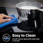 36 Inch Electric Induction Cooktop 5 Burners, 10800W Built-in Induction Stove Top with Double Bridge Function, Booster, Timer, Child Lock, Sensor Touch Control, 240V/50A, No Plug