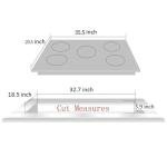 Tymetik 36 Inch Gas Cooktop, Built-in Tempered Glass Gas Stovetop 5 High Efficiency Burners Gas Stove Top Propane/Natural Gas Convertible Gas Hob (Black)