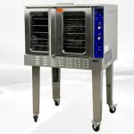 Commercial Convection Oven, Natural Gas or Propane, 54000 BTU, Single Deck, Four Legs, Restaurant Kitchen Bakery DCCOG1