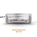 Solo Stove Pi Pizza Oven, Wood & Gas Burner | Incl. Stainless Steel Outdoor Maker, Burning Assembly, Burner, Cordierite Stone (13 mm thick), H: 15.125 in x Dia: 20.5 in, 30.5 lbs, silver