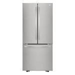 LG LFCS22520S 22 Cu. ft. French Door Refrigerator in Stainless Steel (2021)