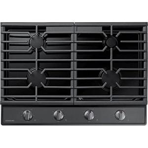 Samsung NA30R5310FG 30 inch Black Stainless 4 Burner Gas Cooktop