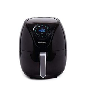 PowerXL Air Fryer 7 QT Maxx Classic, Extra Hot Air Fry, Cook, Crisp, Broil, Roast, Bake, High Gloss Finish, Nonstick, Black