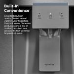 Kenmore 4675625 36" French Door Refrigerator with Freezer Accela Chill, Adjustable Shelving, Dual Evaporator, Energy Star Certified, 28.6 cu. ft. Capacity, Fingerprint Resistant Stainless Steel