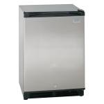 Avanti AR52T3SB Mini Fridge Compact Refrigerator for Office or Dorm with Reversible Door with Security Lock, Adjustable Glass Shelves and Temperature Control and Auto Defrost, 5.2-Cu.Ft, Stainless