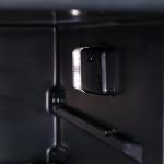 Avanti AR52T3SB Mini Fridge Compact Refrigerator for Office or Dorm with Reversible Door with Security Lock, Adjustable Glass Shelves and Temperature Control and Auto Defrost, 5.2-Cu.Ft, Stainless