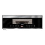 KoolMore 30 Inch Over-The-Range Low Profile Microwave, 1.2 Cu. Ft. Built-in, 10 Power Levels, 13.5” Glass Turntable, 1000-Watt Power, Advanced Air Vent, and Heat Circulation (KM-MLPOT-1SS)
