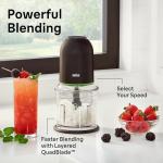 Braun CH3012BK EasyPrep™ Mini Food Processor, 4 cup, Black