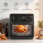 OUNiN Air Fryer Toaster Oven Combo – 11-in-1 Countertop Convection Steam Oven with Air Fryer, Steam, Dual Cook, Sous Vide, Bake, Roast, Dehydrate, 90–430°F, Self-Cleaning, 16-quart Capacity