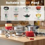 Disaenvir 2 Burner Electric Cooktop 110V - 24 Inch Countertop Electric Stove with Handles 2000W, Two Burner Ceramic Burner with LCD Touch Screen and Knob Control, Timer, Safety Lock, 120V Plug in