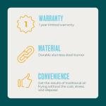 Charbroil The Big Easy Oil-Less Turkey Fryer | Outdoor Air Fryer | Propane Cooker, Black - 24102165