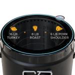 Charbroil The Big Easy Oil-Less Turkey Fryer | Outdoor Air Fryer | Propane Cooker, Black - 24102165