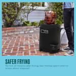 Charbroil The Big Easy Oil-Less Turkey Fryer | Outdoor Air Fryer | Propane Cooker, Black - 24102165