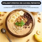 59oz Glass Blenders for Kitchen with Tamper, 1500W High Speed Food Processor, Adjustable P1–P9 Smoothie Maker, Professional Countertop Blender, 14 Presets & Auto Clean for Soups & Sauces