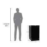 Equator 18"Built in Dishwasher 10 place Wine Rack 8 Wash Sensor Wash Delay1/2Load 110V E-Star ADA in Black